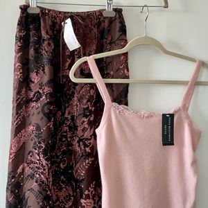 Sorry not for sale - New 2 Pc Anne Klein skirt, D.Buchman sweater